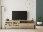 ΕΠΙΠΛΟ ΤΗΛΕΟΡΑΣΗΣ MELATI PAKOWORLD ΦΥΣΙΚΟ 170X45X48.5ΕΚ