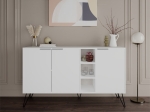 ΜΠΟΥΦΕΣ CLARA PAKOWORLD ΛΕΥΚΟ 142X35.5X83ΕΚ