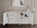 ΜΠΟΥΦΕΣ CLARA PAKOWORLD ΛΕΥΚΟ 142X35.5X83ΕΚ