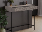 ΚΟΝΣΟΛΑ ELETTRA PAKOWORLD ΜΟΚΑ-ΜΑΥΡΟ 110X35.5X90ΕΚ