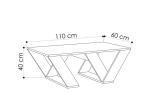 ΤΡΑΠΕΖΙ ΣΑΛΟΝΙΟΥ PIPRA PAKOWORLD ΣΕ ΧΡΩΜΑ ΦΥΣΙΚΟ 110X60X40