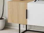 ΕΠΙΠΛΟ ΤΗΛΕΟΡΑΣΗΣ TONTINI PAKOWORLD ΦΥΣΙΚΟ-ΛΕΥΚΟ 140X37.5X55ΕΚ
