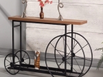 ΚΟΝΣΟΛΑ BIKE PAKOWORLD ΧΡΩΜΑ ΜΑΥΡΟ-ΚΑΡΥΔΙ 148X28X85ΕΚ