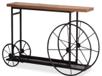 ΚΟΝΣΟΛΑ BIKE PAKOWORLD ΧΡΩΜΑ ΜΑΥΡΟ-ΚΑΡΥΔΙ 148X28X85ΕΚ