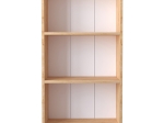 ΒΙΒΛΙΟΘΗΚΗ FERMA PAKOWORLD SONOMA-ΛΕΥΚΟ 56X20X108ΕΚ