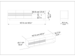 ΕΠΙΠΛΟ ΤΗΛΕΟΡΑΣΗΣ YUBO PAKOWORLD ΚΑΡΥΔΙ 167.6X35X43ΕΚ