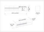 ΕΠΙΠΛΟ ΤΗΛΕΟΡΑΣΗΣ YUBO PAKOWORLD ΚΑΡΥΔΙ 167.6X35X43ΕΚ