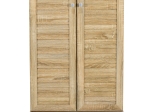 ΠΑΠΟΥΤΣΟΘΗΚΗ-ΝΤΟΥΛΑΠΙ SANTO PAKOWORLD 10 ΖΕΥΓΩΝ ΧΡΩΜΑ SONOMA 60X34,5X91,5ΕΚ