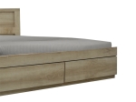 ΚΡΕΒΑΤΙ OLYMPUS PAKOWORLD ΜΕ ΣΥΡΤΑΡΙ CASTILLO-OAK 140X200ΕΚ