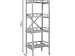 ΡΑΦΙΕΡΑ CALDER PAKOWORLD ΦΥΣΙΚΟ 55X35X145ΕΚ