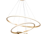 ΦΩΤΙΣΤΙΚΟ ΟΡΟΦΗΣ ΤΡΙΦΩΤΟ PWL-1156 PAKOWORLD LED 60-80W ΧΡΥΣΟ Φ60X100CM