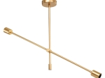 ΦΩΤΙΣΤΙΚΟ ΟΡΟΦΗΣ ΔΙΦΩΤΟ PWL-1157 PAKOWORLD E27 ΧΡΥΣΟ 90X90X55ΕΚ