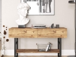 ΚΟΝΣΟΛΑ VIEN PAKOWORLD OAK-ΜΑΥΡΟ 139X43X75,5ΕΚ
