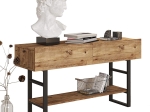 ΚΟΝΣΟΛΑ VIEN PAKOWORLD OAK-ΜΑΥΡΟ 139X43X75,5ΕΚ