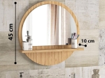 ΚΑΘΡΕΠΤΗΣ HOPE PAKOWORLD ΦΥΣΙΚΟ 45X2X45ΕΚ
