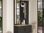 ΕΠΙΠΛΟ ΕΙΣΟΔΟΥ BRIDGER PAKOWORLD ΜΑΥΡΟ-ΚΑΡΥΔΙ 80X35X180ΕΚ