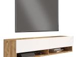 ΕΠΙΠΛΟ ΤΗΛΕΟΡΑΣΗΣ ΕΠΙΤΟΙΧΙΟ ROSCOE PAKOWORLD ΛΕΥΚΟ-SONOMA 140X31.6X29.6ΕΚ