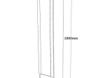 ΝΤΟΥΛΑΠΙ-ΣΤΗΛΗ XARA PAKOWORLD SONOMA 35.5X35.5X180ΕΚ