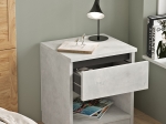 ΚΟΜΟΔΙΝΟ COMPLETE PAKOWORLD ΓΚΡΙ ANTIQUE-WENGE 40X35.5X46ΕΚ
