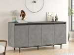 ΜΠΟΥΦΕΣ JETHRO PAKOWORLD ΑΝΘΡΑΚΙ ANTIQUE-WENGE 160X44.5X75.5ΕΚ