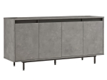ΜΠΟΥΦΕΣ JETHRO PAKOWORLD ΑΝΘΡΑΚΙ ANTIQUE-WENGE 160X44.5X75.5ΕΚ