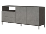 ΜΠΟΥΦΕΣ EVALUATE PAKOWORLD ΑΝΘΡΑΚΙ ANTIQUE-WENGE 170X46.5X75.5ΕΚ