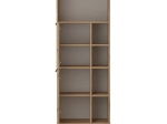 ΣΤΗΛΗ ΚΟΥΖΙΝΑΣ MIGNIATO PAKOWORLD ΦΥΣΙΚΟ-ΜΑΥΡΟ 60X35.5X161.5ΕΚ