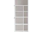 ΣΤΗΛΗ ΚΟΥΖΙΝΑΣ MIGNIATO PAKOWORLD ΛΕΥΚΟ-ΜΑΥΡΟ 60X35.5X161.5ΕΚ