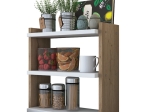 ΡΑΦΙΕΡΑ ANTHIA PAKOWORLD ΚΑΡΥΔΙ-ΛΕΥΚΟ 43.5X15X45ΕΚ