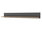 ΓΡΑΦΕΙΟ ΜΕ ΒΙΒΛΙΟΘΗΚΗ GOLDIE PAKOWORLD ΑΝΘΡΑΚΙ-ΦΥΣΙΚΟ 160X45X161.8ΕΚ