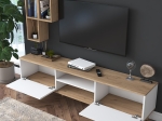ΣΥΝΘΕΤΟ ΣΑΛΟΝΙΟΥ CELTY PAKOWORLD ΦΥΣΙΚΟ-ΛΕΥΚΟ 180X35X48.5ΕΚ