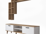 ΣΥΝΘΕΤΟ ΣΑΛΟΝΙΟΥ CELTY PAKOWORLD ΦΥΣΙΚΟ-ΛΕΥΚΟ 180X35X48.5ΕΚ