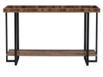 ΚΟΝΣΟΛΑ NOLAN PAKOWORLD ΚΑΡΥΔΙ-ΜΑΥΡΟ 140X30X85ΕΚ