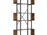 ΒΙΒΛΙΟΘΗΚΗ GRAHAM PAKOWORLD ΚΑΡΥΔΙ-ΜΑΥΡΟ 120X22X185ΕΚ