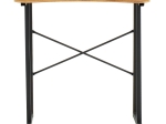 ΓΡΑΦΕΙΟ GIOVANNI PAKOWORLD ΚΑΡΥΔΙ-ΜΑΥΡΟ 60X35X64.5ΕΚ