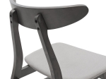 TΡΑΠΕΖΑΡΙΑ BENSON - ORLEAN PAKOWORLD ΣΕΤ 5ΤΜΧ RUSTIC GREY-ΥΦΑΣΜΑ ΓΚΡΙ 120X75X75ΕΚ