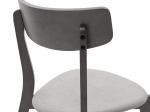 TΡΑΠΕΖΑΡΙΑ BENSON - TOTO PAKOWORLD ΣΕΤ 7ΤΜΧ RUSTIC GREY - ΥΦΑΣΜΑ ΓΚΡΙ 150X90X75ΕΚ