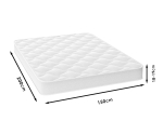 ΣΤΡΩΜΑ FIX PAD CHIC STROM ΜΟΝΗΣ ΟΨΗΣ 18-19CM 150X200ΕΚ