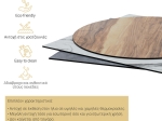 ΕΠΙΦΑΝΕΙΑ ΤΡΑΠΕΖΙΟΥ INSPIRE PAKOWORLD HPL ΓΚΡΙ CEMENT 69X69ΕΚ ΠΑΧΟΥΣ 12MM