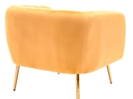 ΠΟΛΥΘΡΟΝΑ ROME PAKOWORLD ΒΕΛΟΥΔΟ ΚΙΤΡΙΝΟ-ΧΡΥΣΟ 86.5X75X71.5ΕΚ