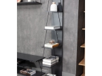 ΒΙΒΛΙΟΘΗΚΗ MINI TARS PAKOWORLD  ΑΝΘΡΑΚΙ-ΜΑΥΡΟ 50X22X150ΕΚ