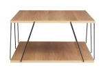 ΤΡΑΠΕΖΙ ΣΑΛΟΝΙΟΥ TARS PAKOWORLD SONOMA-ΜΑΥΡΟ 90X60X30,5ΕΚ