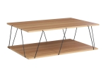 ΤΡΑΠΕΖΙ ΣΑΛΟΝΙΟΥ TARS PAKOWORLD SONOMA-ΜΑΥΡΟ 90X60X30,5ΕΚ