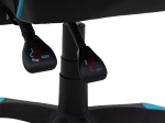 ΚΑΡΕΚΛΑ ΓΡΑΦΕΙΟΥ GAMING LEONI PAKOWORLD PU ΜΑΥΡΟ-ΜΠΛΕ