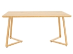 TΡΑΠΕΖΙ GARREN PAKOWORLD MDF ΦΥΣΙΚΟ 150X90X75ΕΚ