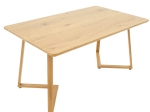 TΡΑΠΕΖΙ GARREN PAKOWORLD MDF ΦΥΣΙΚΟ 150X90X75ΕΚ