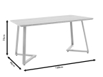 TΡΑΠΕΖΙ GARREN PAKOWORLD MDF ΦΥΣΙΚΟ 150X90X75ΕΚ