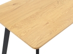 TΡΑΠΕΖΙ ADIRA PAKOWORLD MDF SONOMA-ΜΑΥΡΟ 120X60X75ΕΚ