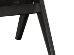 ΚΑΡΕΚΛΑ WINSLOW PAKOWORLD ΞΥΛΟ RUBBERWOOD ΜΑΥΡΟ-PVC RATTAN ΦΥΣΙΚΟ-ΥΦΑΣΜΑ ΓΚΡΙ