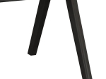 ΠΟΛΥΘΡΟΝΑ WINSLOW PAKOWORLD ΞΥΛΟ RUBBERWOOD ΜΑΥΡΟ-PVC RATTAN ΦΥΣΙΚΟ-ΥΦΑΣΜΑ ΓΚΡΙ